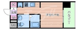 E-SPAAACE西天満の物件間取画像